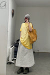BORIS BIDJAN SABERI Apron WORKER1 F1603D Light Grey